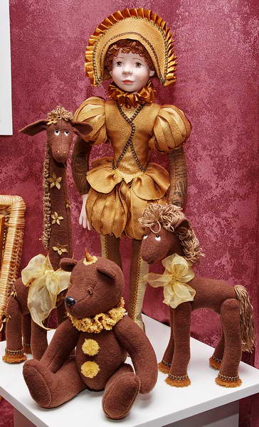 Интерьерная кукла "Бьяна и ее друзья"