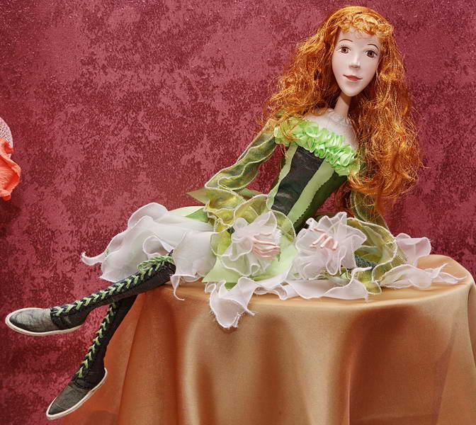 Интерьерная кукла "Надежда" художник кукольник с большой буквы Ольга Павлычева