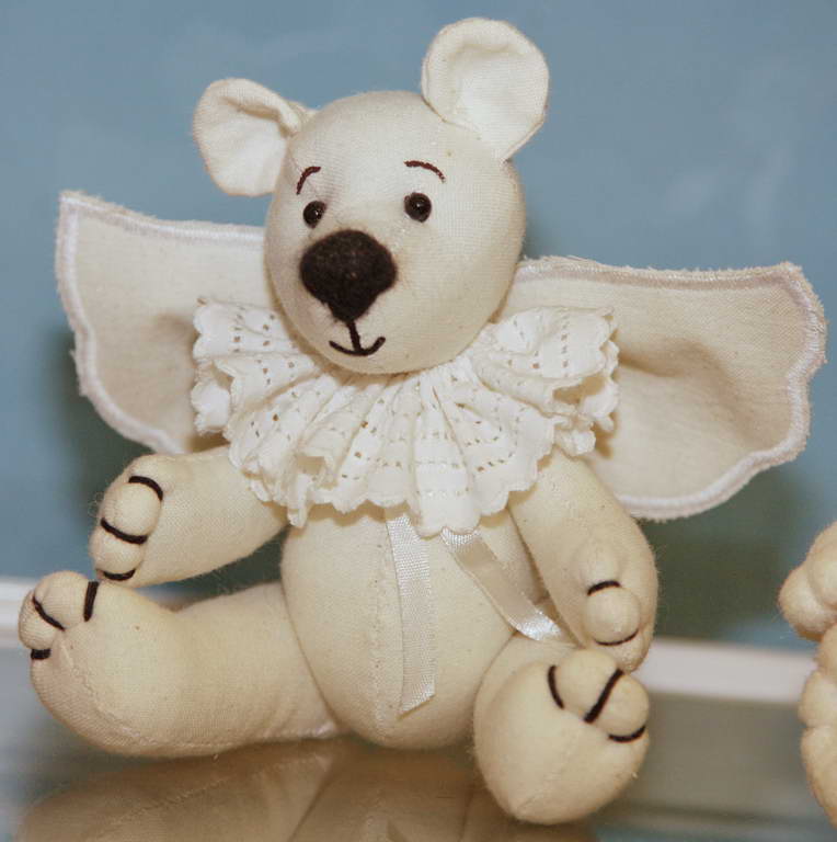 "Мишка ангел" из коллекции Ольги Павлычевой Текстиль